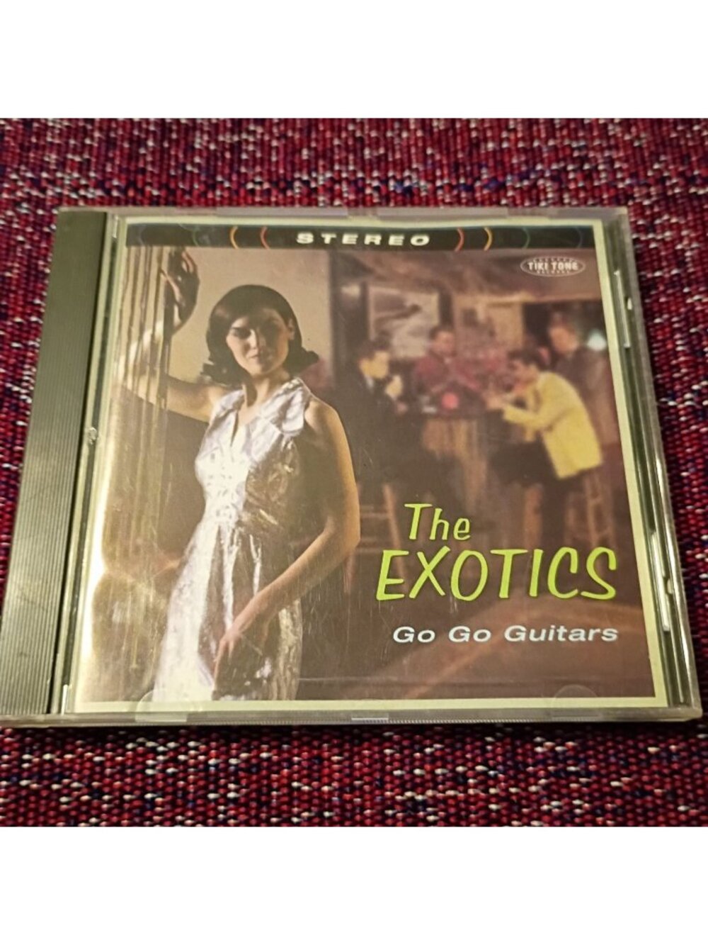 The Exotics "Go Go Guitars" CD 1996 Tiki Tone Records Instrumental Rock Surf Sou